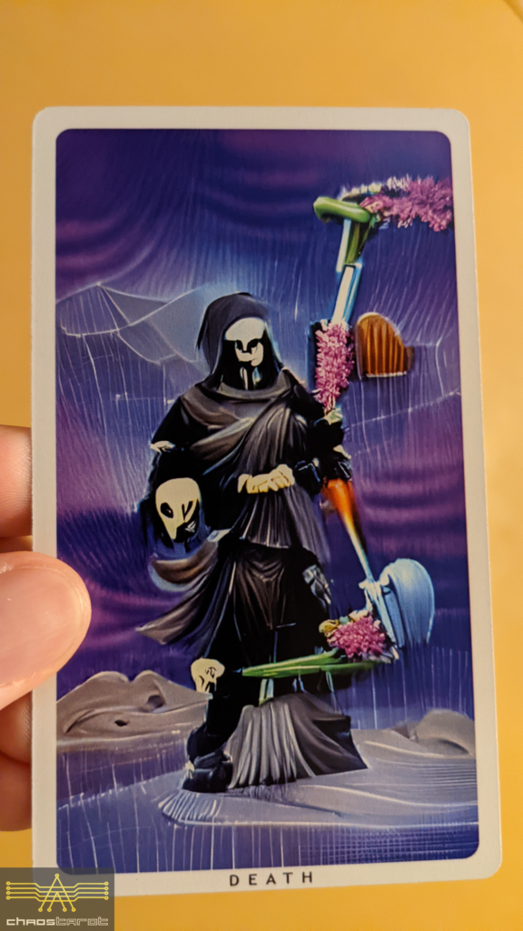 Death from Android Dreams Tarot