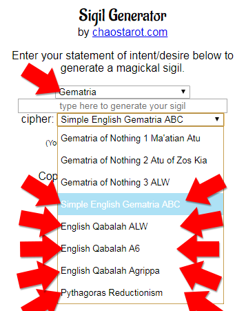 English Qabalah Gematria Calculator